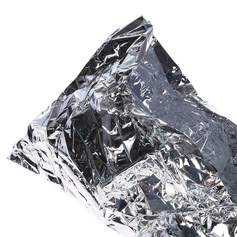 Multi-functional Foil Poncho Raincoat Waterproof Outdoor Survive Rescue Blanket