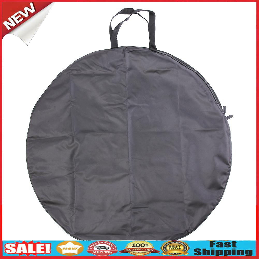 Mountain Road Bike MTB Wheel Bag Wheelset Bag Transport Pouch Carrier Black @
