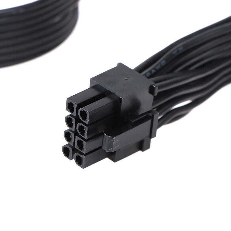 1PC PCI Express 8pin To Dual 6+2Pin Power Supply Cable PCIE 8 Pin 1 To 2 .l8