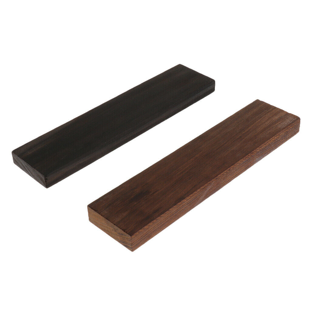 Blackwood Guitar Bridge Head Veneer Luthier Material Accessory Black