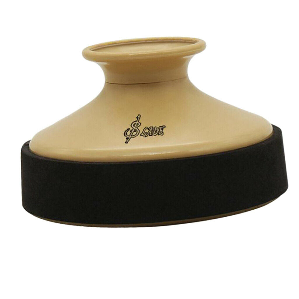 Finest Alto Saxophone Sax Mute Silencer Woodwind Instrument Accessory Wood