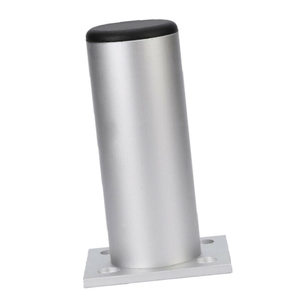 Aluminum Alloy Round Furniture Legs Height Adjustable Table Legs 10cm High