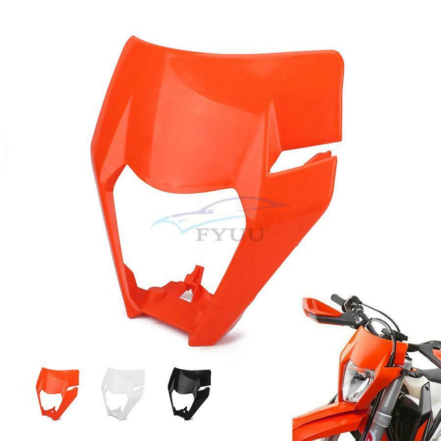1PCS Universal Motorcycle Headlight Plastic Cover For EXC SX SXS EXCF XCW SMR