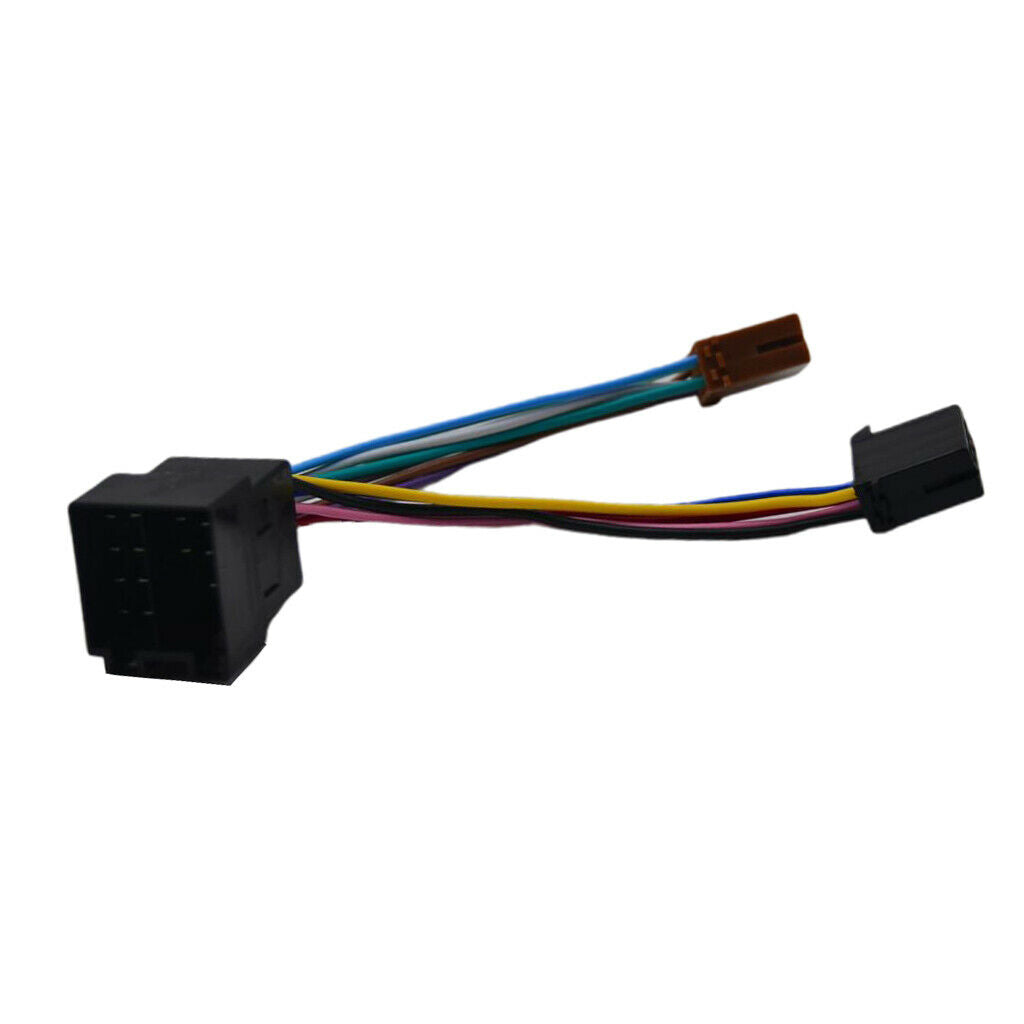 7.9x1.2x1.6inch Car Stereo Audio Harness w/ ISO Adapter For   106 307