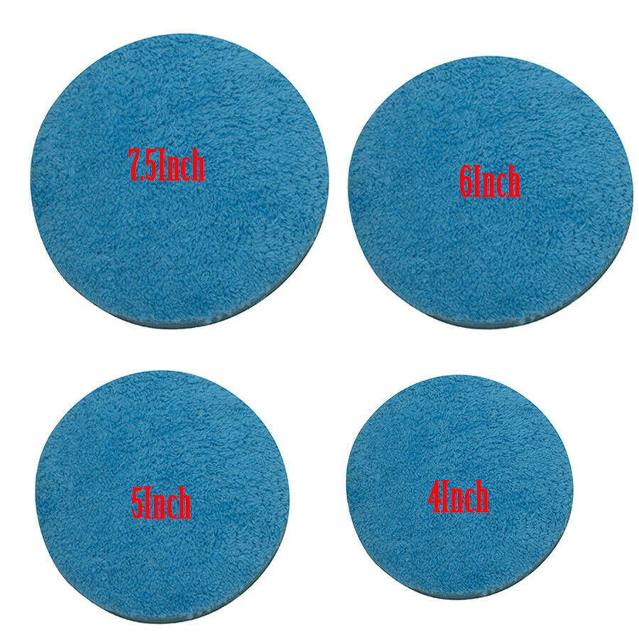 Microfiber Cutting Pad Buffing Remove Moderate Paint Car Care 4" Polishing Pad