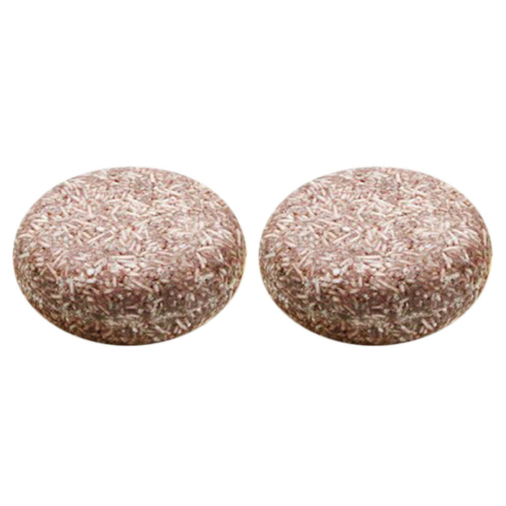 2x 55g Natural Plant Essential Oil Moisturizing Hair Cleaning Shampoo Soap