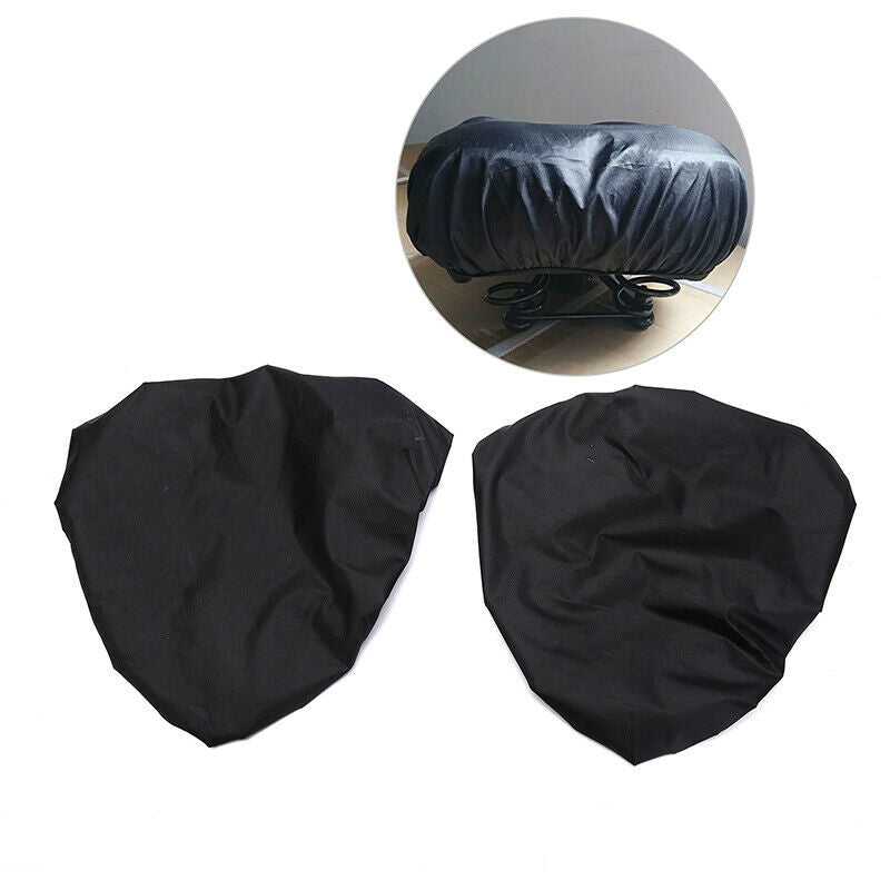 2 PCS Bike Seat Waterproof Rain Cover And Dust Resistant Bicycle Saddle C.l8