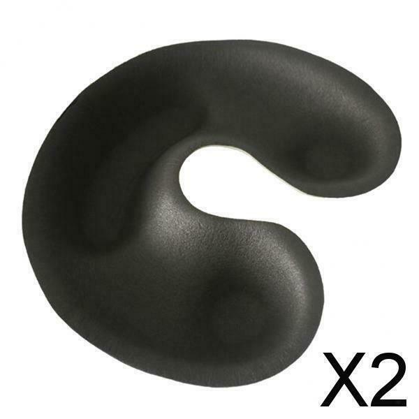 2X Soft Sponge Neck Tray Salon Hairdresser Shoulder Spill Free Perm Container