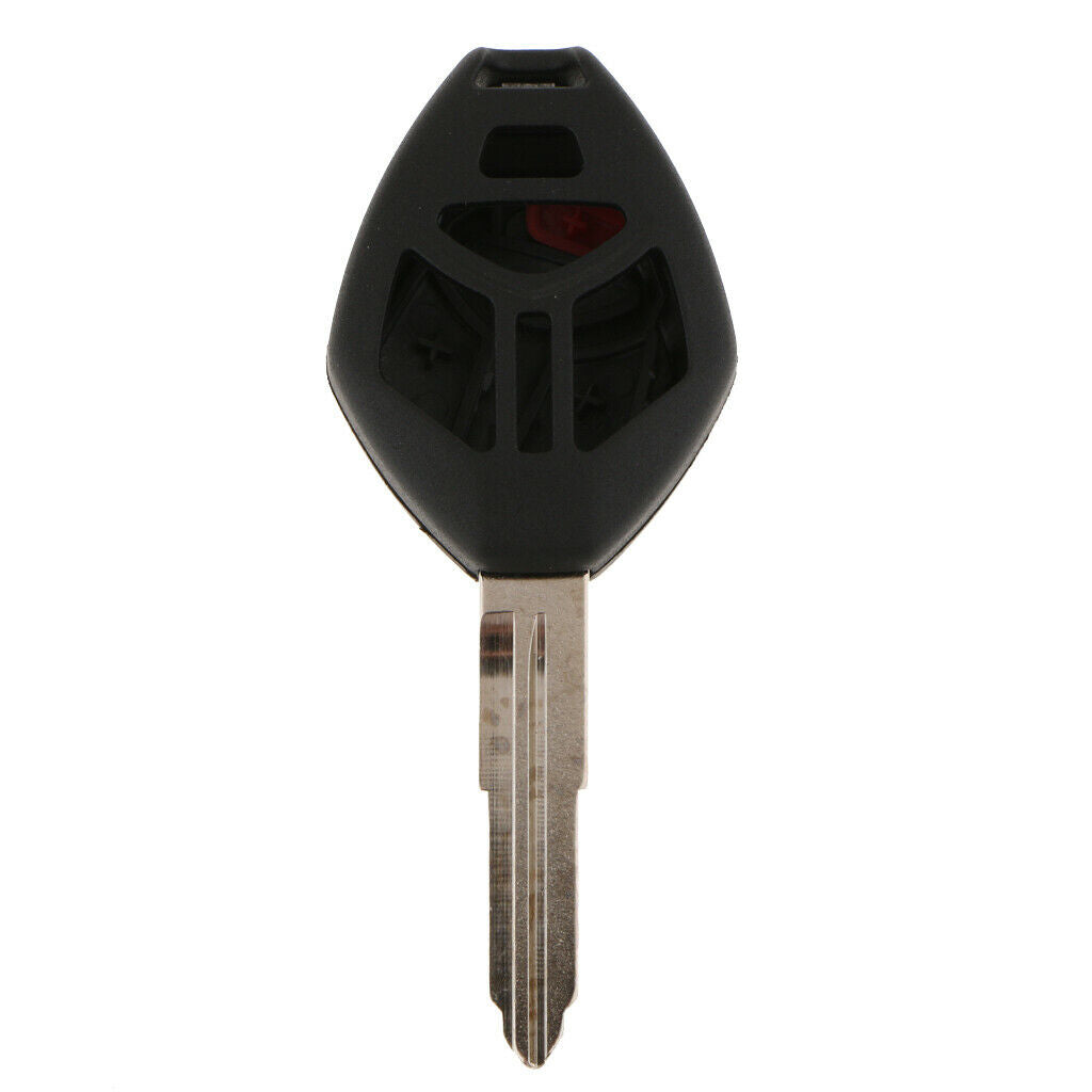 4 Button Remote Key Fob Case Uncut Blade For Mitsubishi 07-13 Replacement