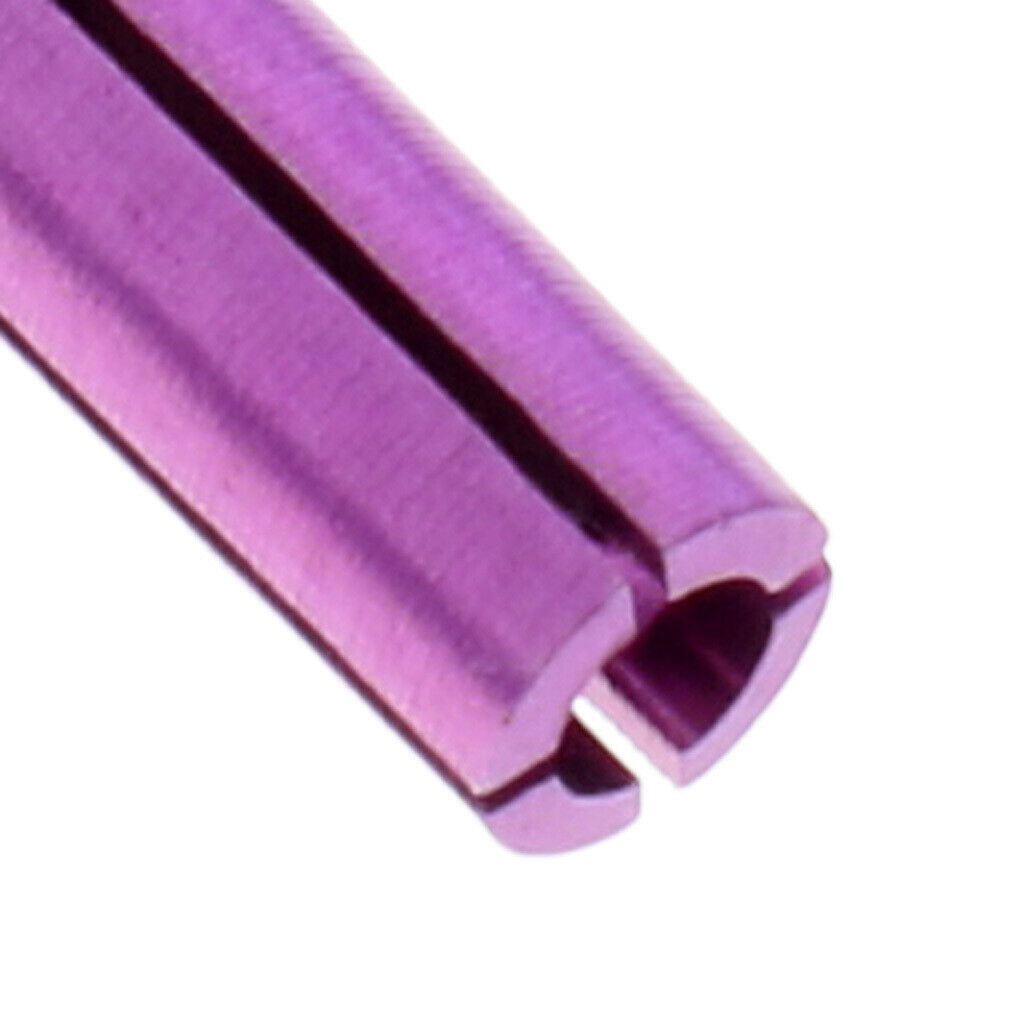 Set of 18 Anodised Aluminum Dart  Savers Protectors (Purple + Blue)