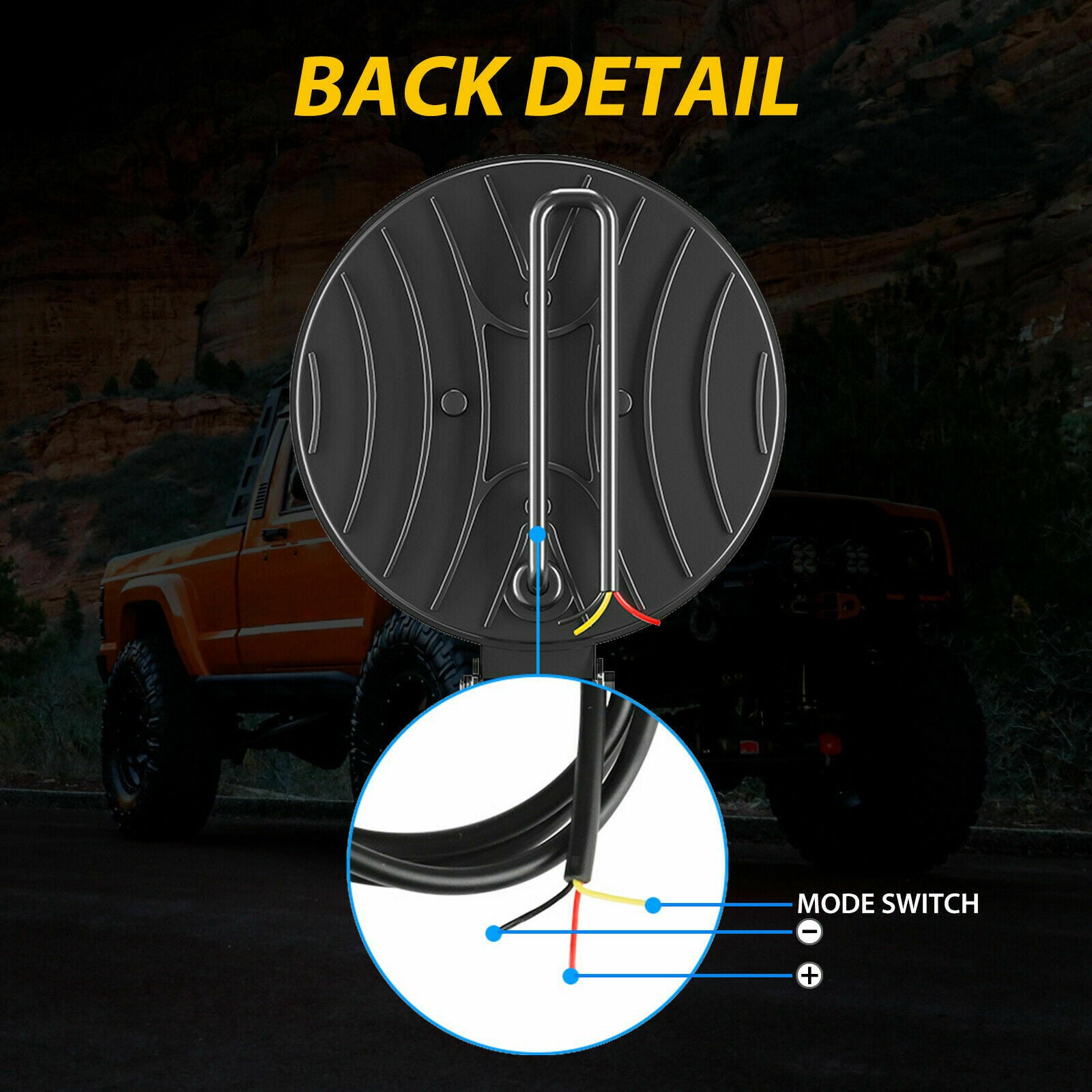 2x 4inch LED Work Light Bar 63W 4WD Offroad Spot Pods Fog Truck SUV Driving Lamp