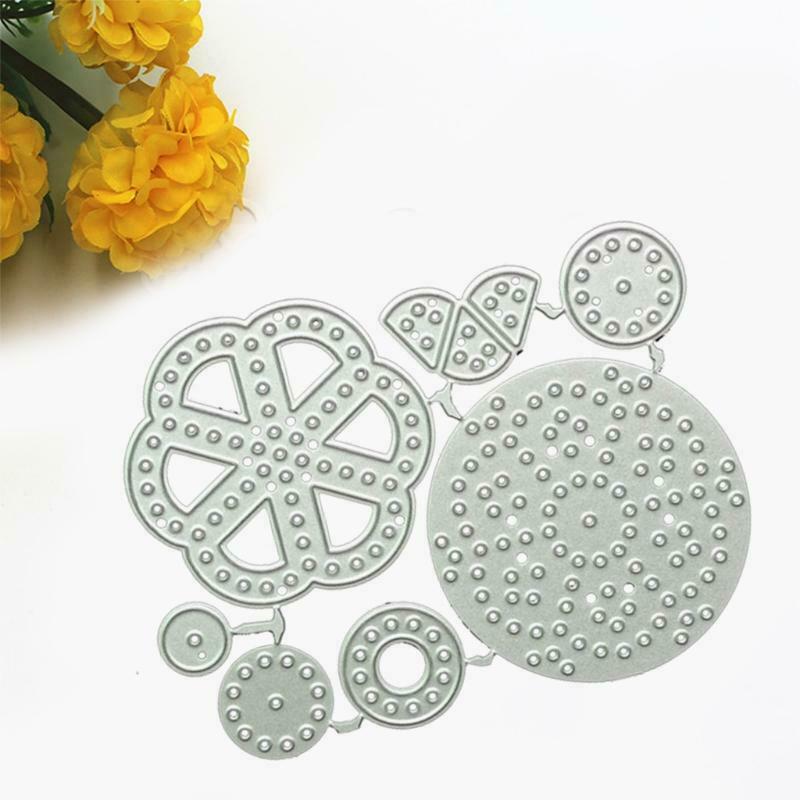 Flower Pendant Metal Cutting Dies Stencil DIY Scrapbooking Album Paper Card Mold