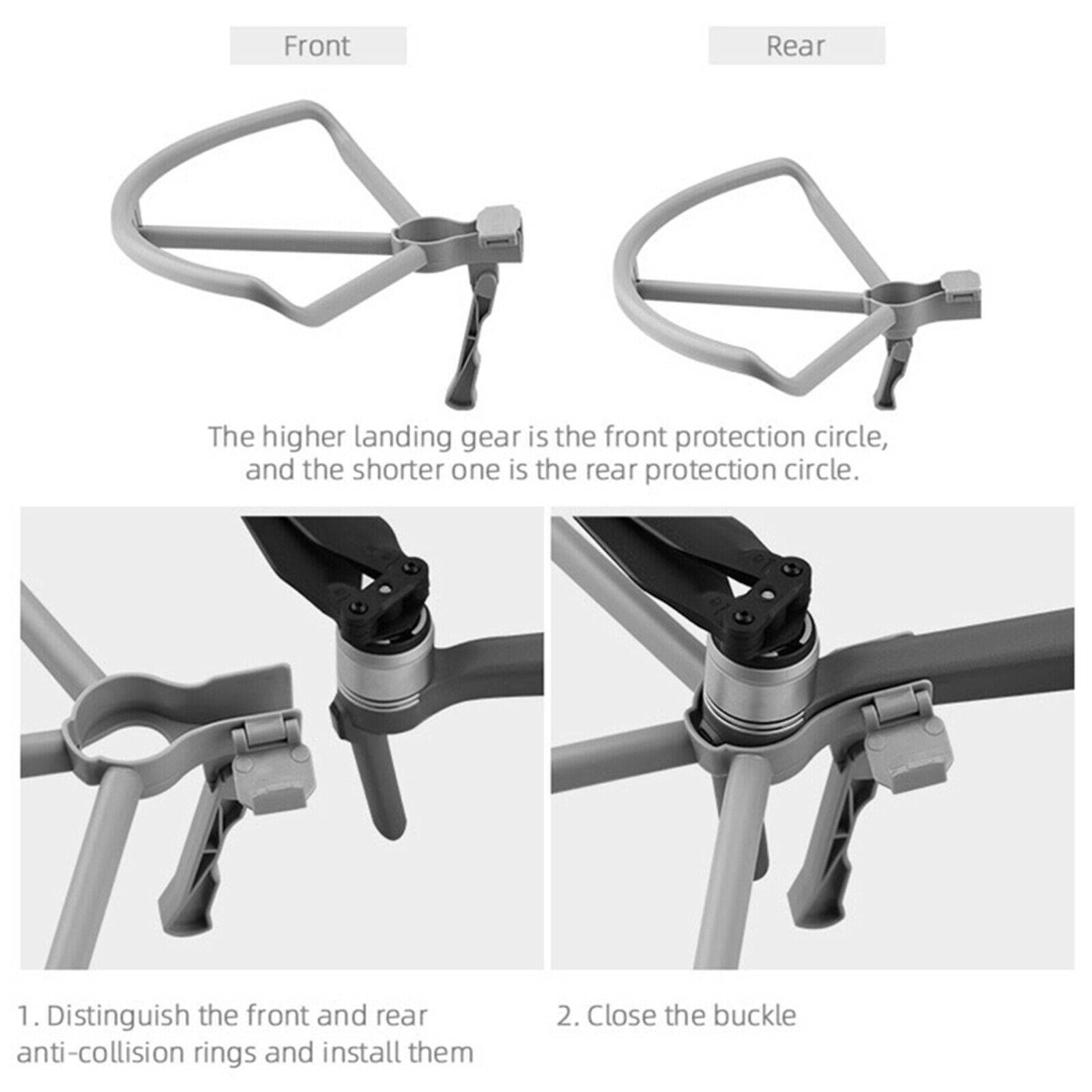 4pcs Quick-Release Propellers Guard Prop Protector Cover for DJI Mavic 2 PRO/