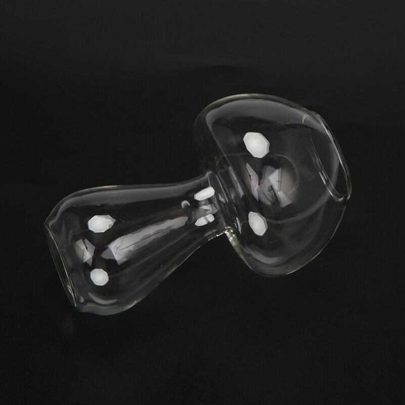 Clear Glass Vase Bottle For Plant Flower Decorations - Mushroom T5T5T5