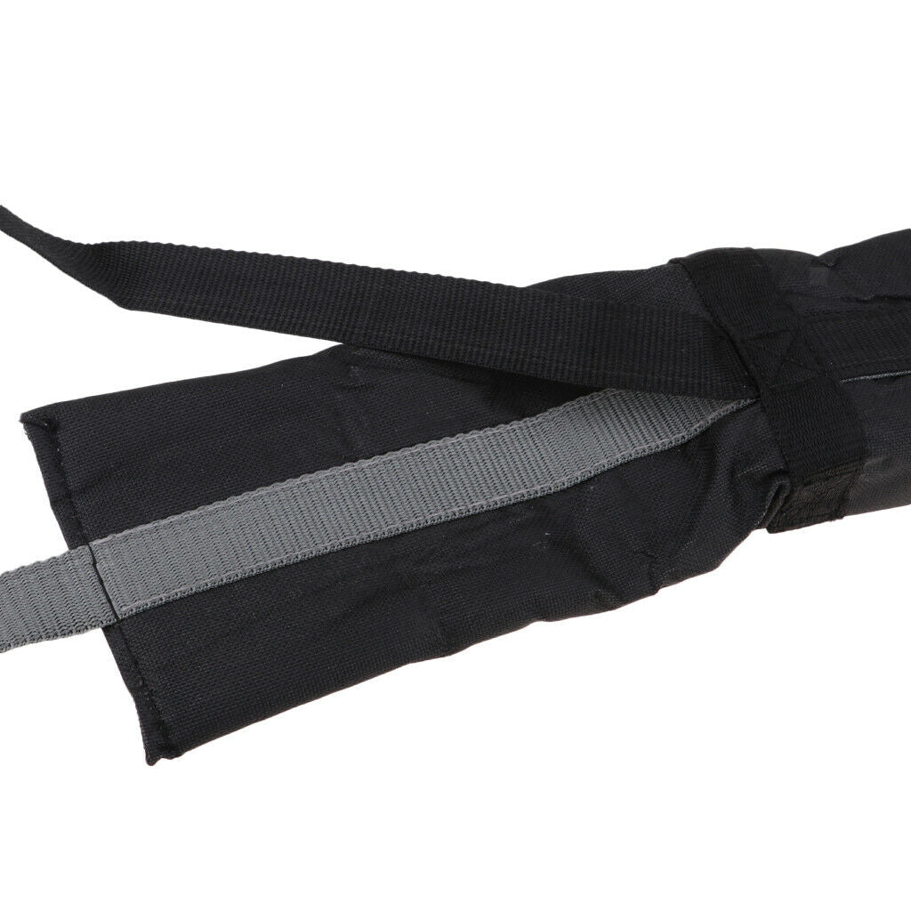 1 Pair Soft Padded Roof Rack Pads Canoe Roof Luggage Carrier with Strap
