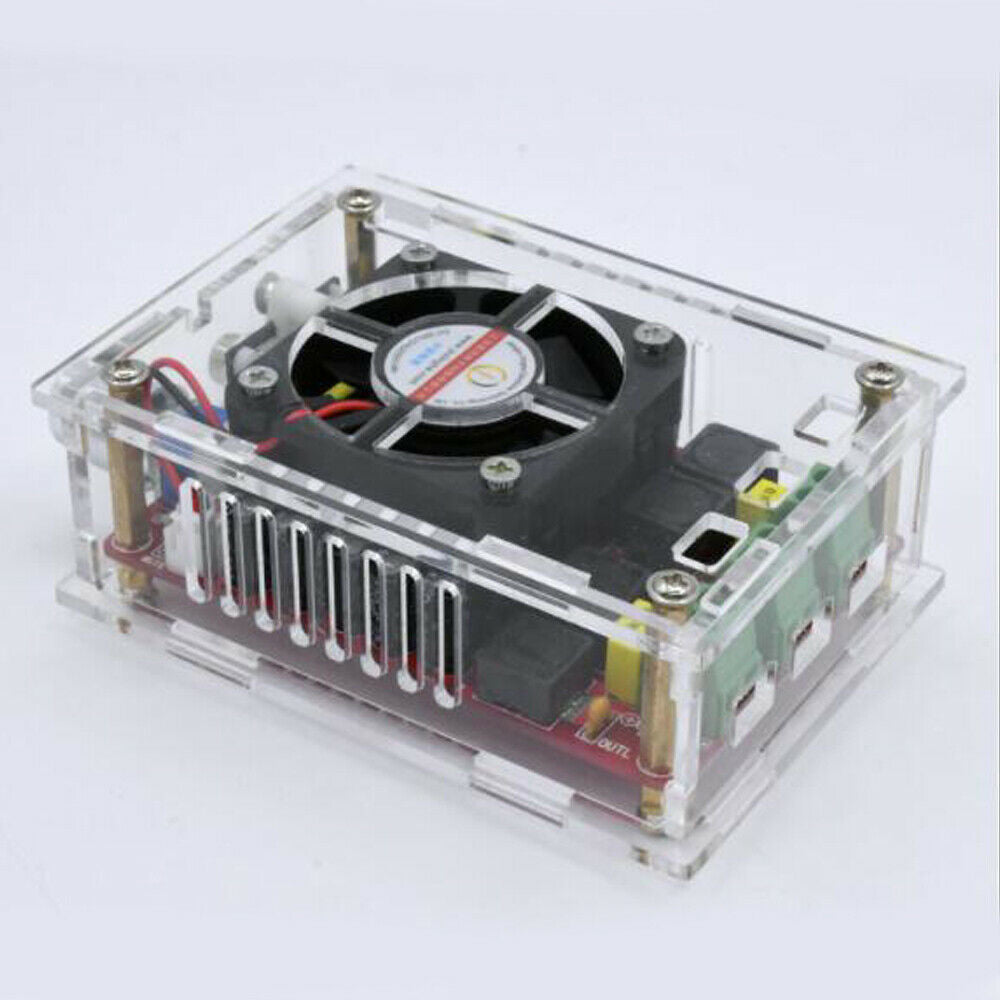 High Power 2*100W DC9-34V Digital Power Amplifier Board TDA7498 With Fan
