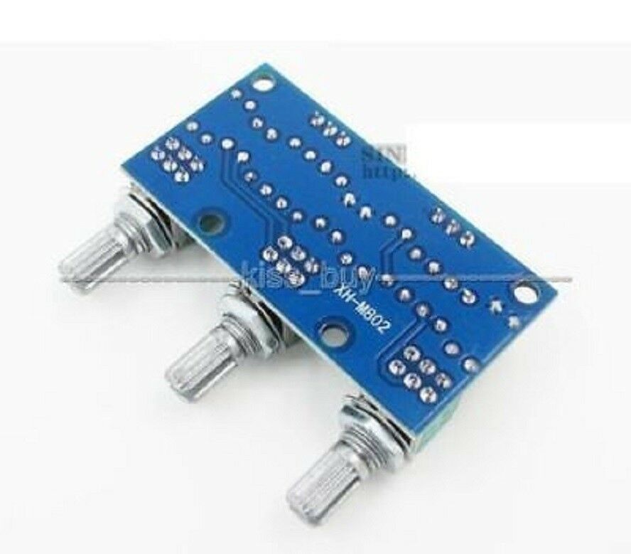 Ton Volume Basse Treble ContrÃ´le Board 3-Channel Caisson de 2.1 Ampli PrÃ©amp L