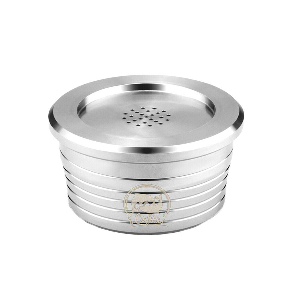20ml Stainless Steel Coffee Cup Filter for Delta Q MILKQOOL with Brush Spoon