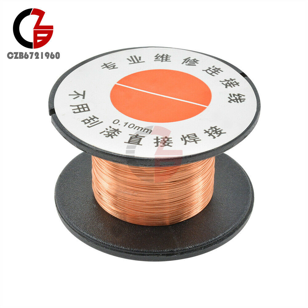 0.1MM Copper Solder Soldering welding cellphone repair PPA Enamelled Reel Wire