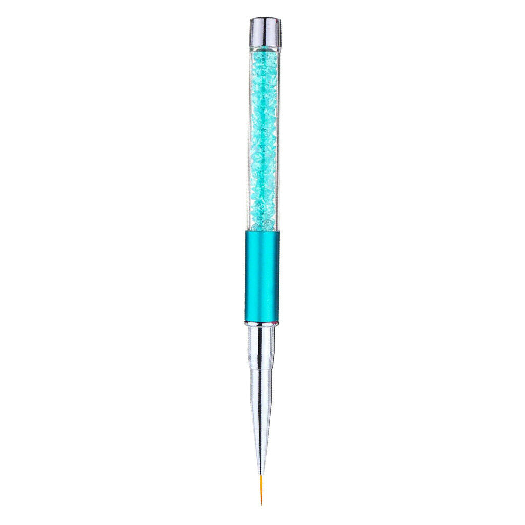 Crystal Nail Art Design DIY Drawing Painting Striping UV Gel Pen Brush 9mm