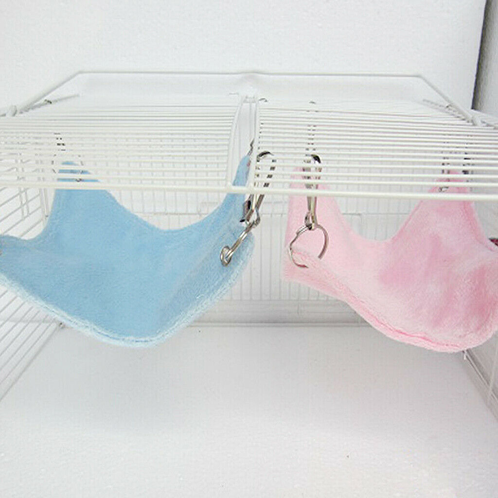 2 X Hammock For Chinchilla Hamster Hanging Bed For Small Pets Pet Wear Resistant