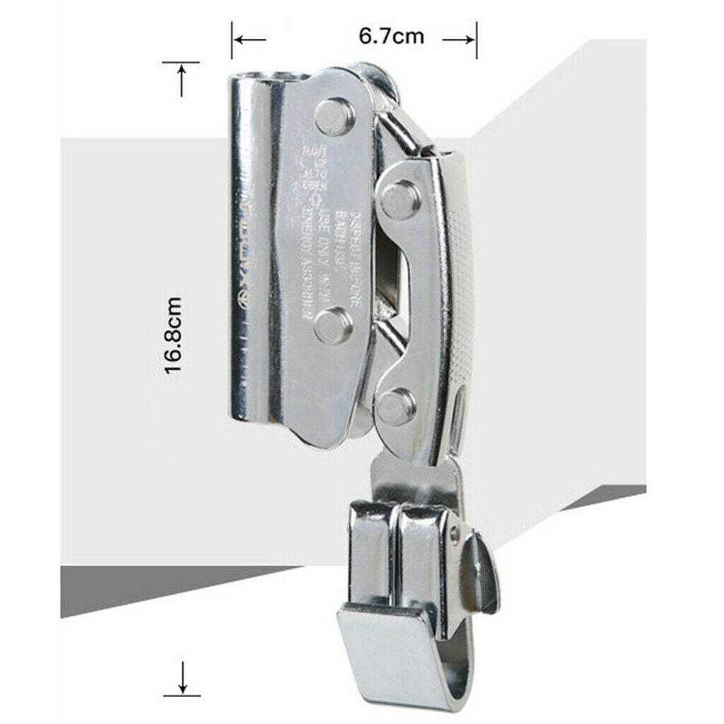 500kg Outdoor Mountaineering Rock Climbing Rope Clamp Grab Protector 8-16mm