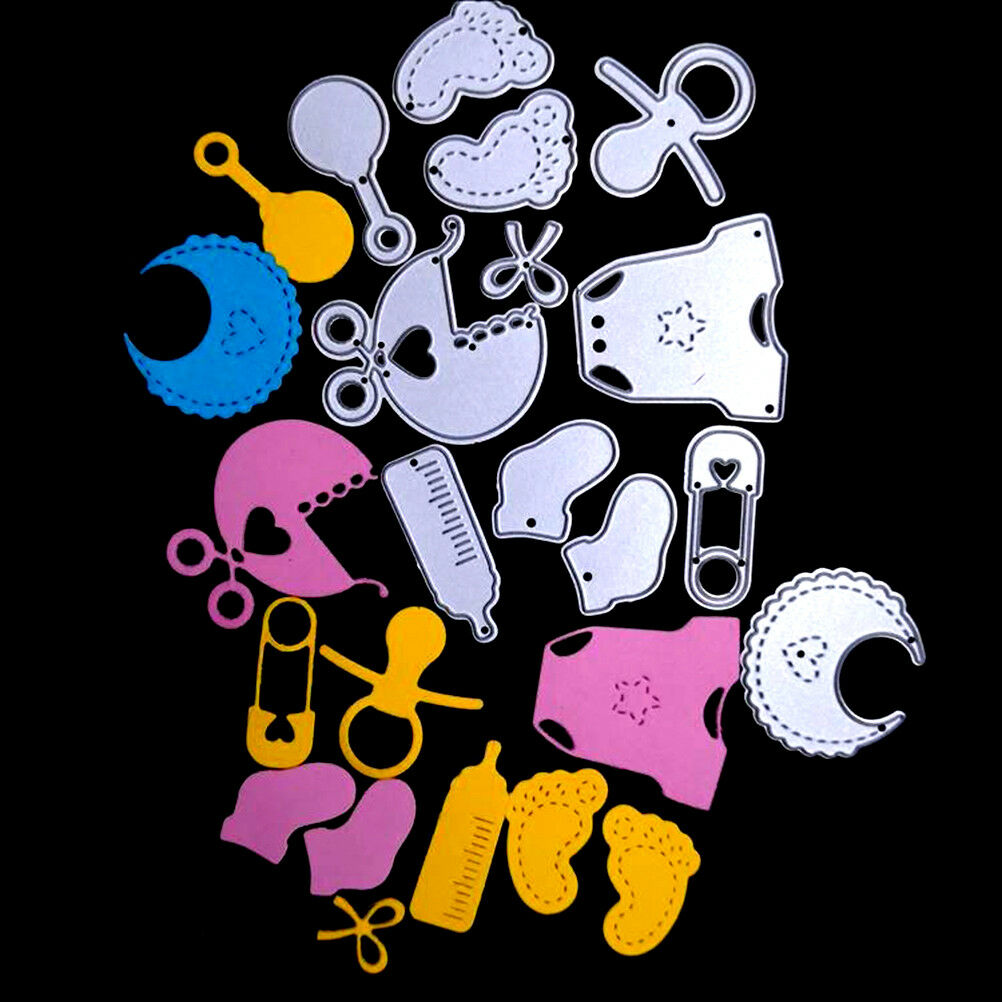 baby set metal cutting dies stencil scrapbook album paper embossing craft B Lt