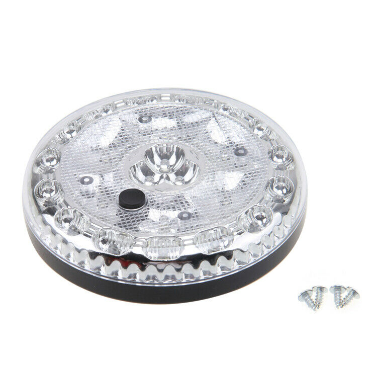 DC12V 24LED Round Car Vehicle Interior Dome Light Indoor Roof Ceiling Lamp White