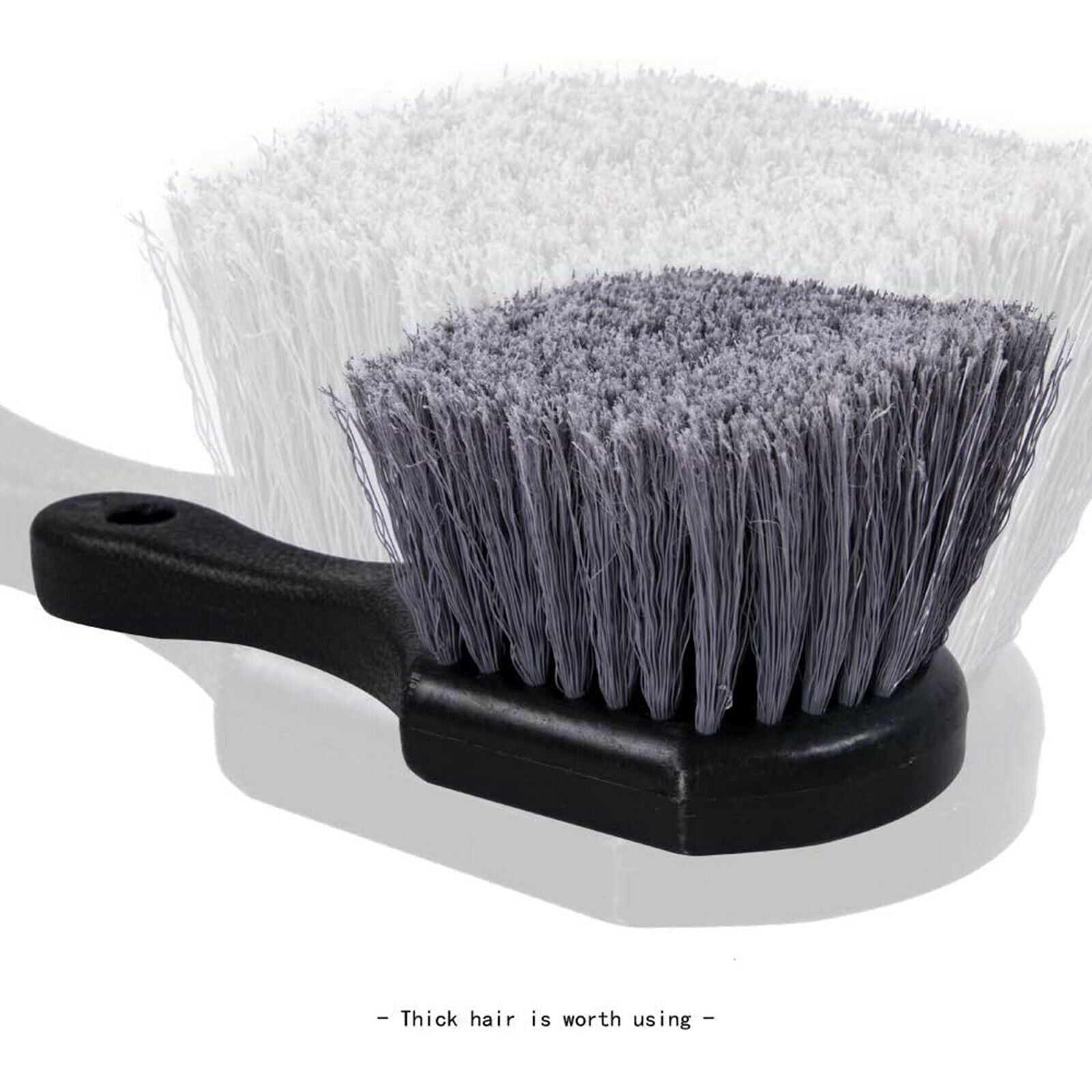 2PCS Car Detailing Brush Kit Vehicle Auto for Air Vents Clean Brush Cleaning