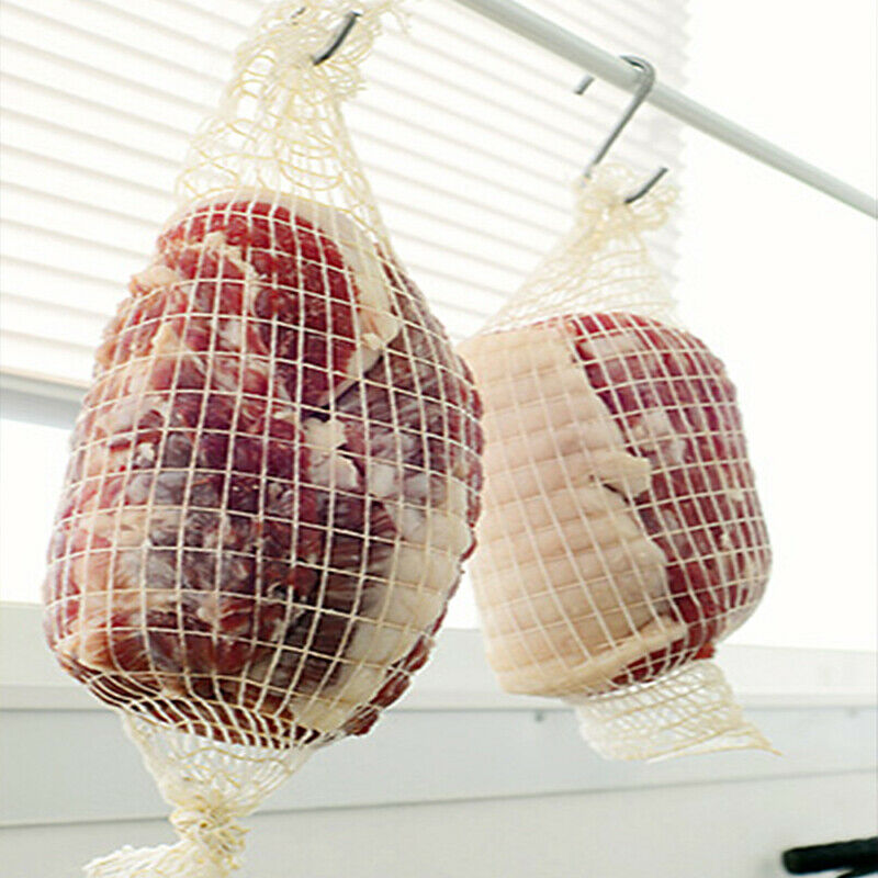 5M Cotton Meat Net Ham Sausage Net Butcher's String Sausage Casing Net Rol_t Qx