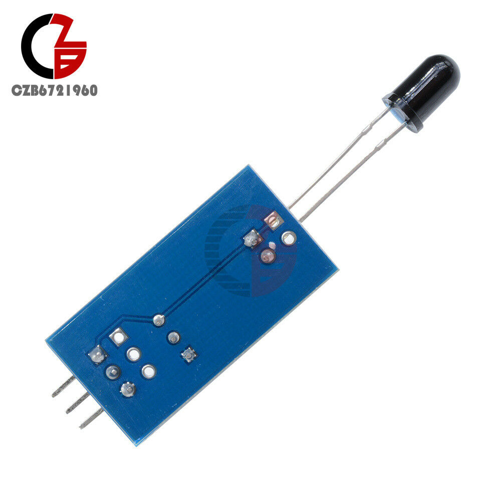 3.3/5V 760-1100nm LM393 Flame Sensor Module Temperature Sensor Board for Arduino