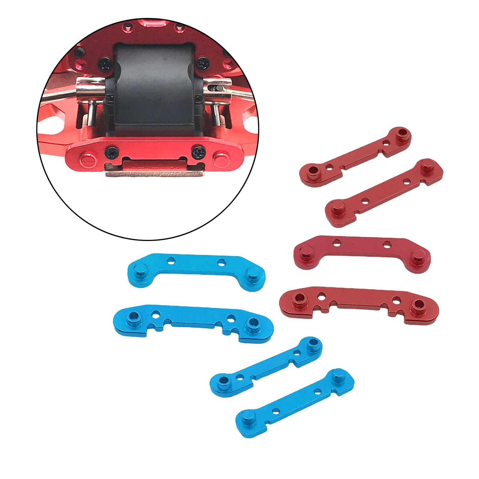 8x Reinforced Swingarm RC Car Parts for 1:12 WLtoys 124018 124019
