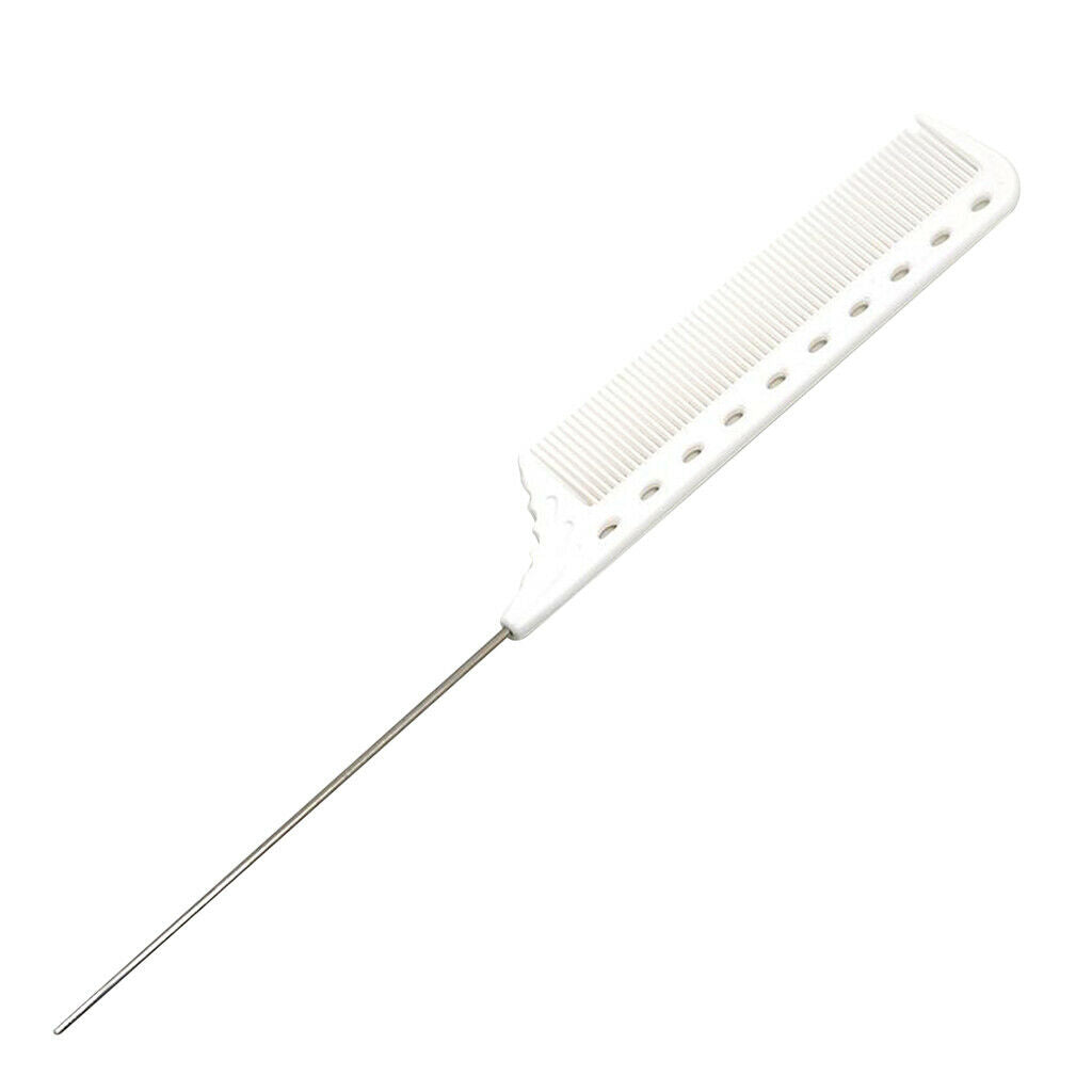 2 Pieces Salon Hairdressers Pin Tail Combs Styling Comb Heat Resistant