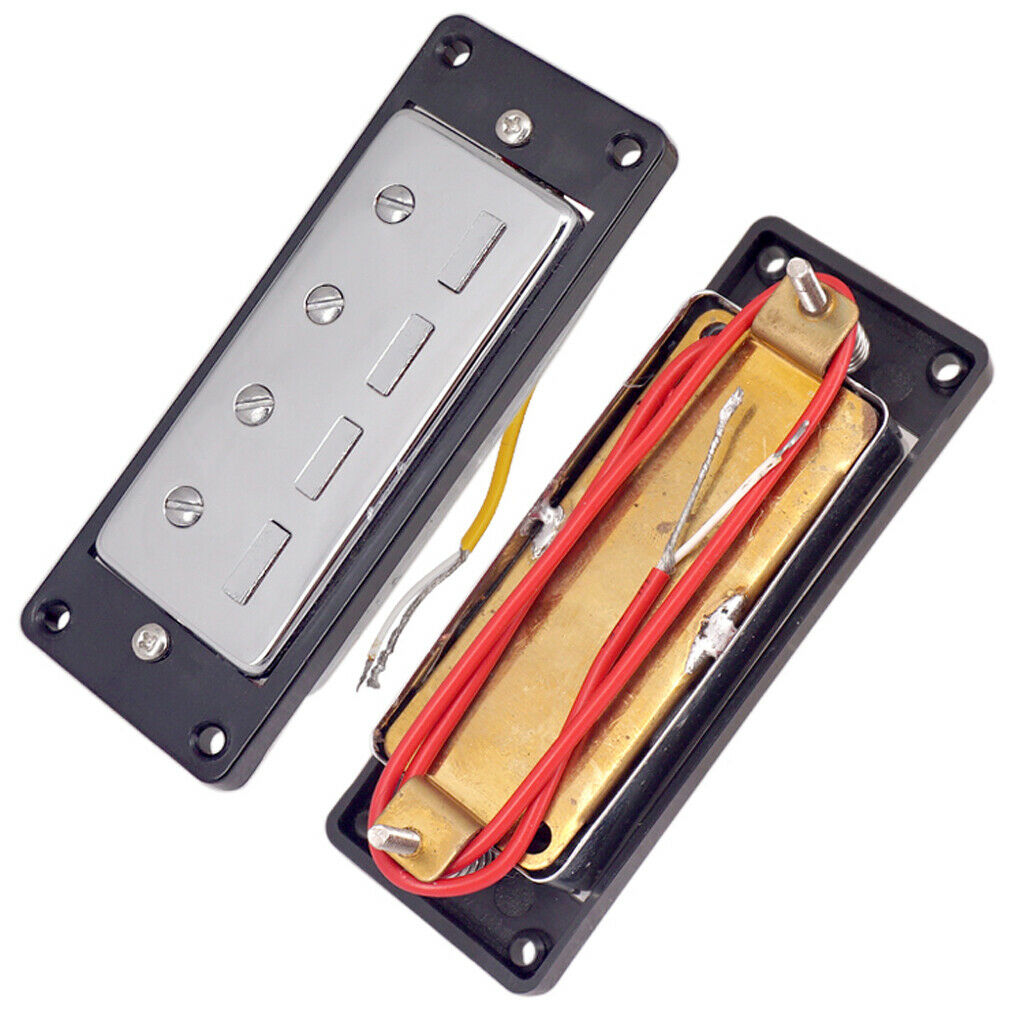 2Pcs Guitar  Neck / Bridge Pickup Double Coil Pickups for 4