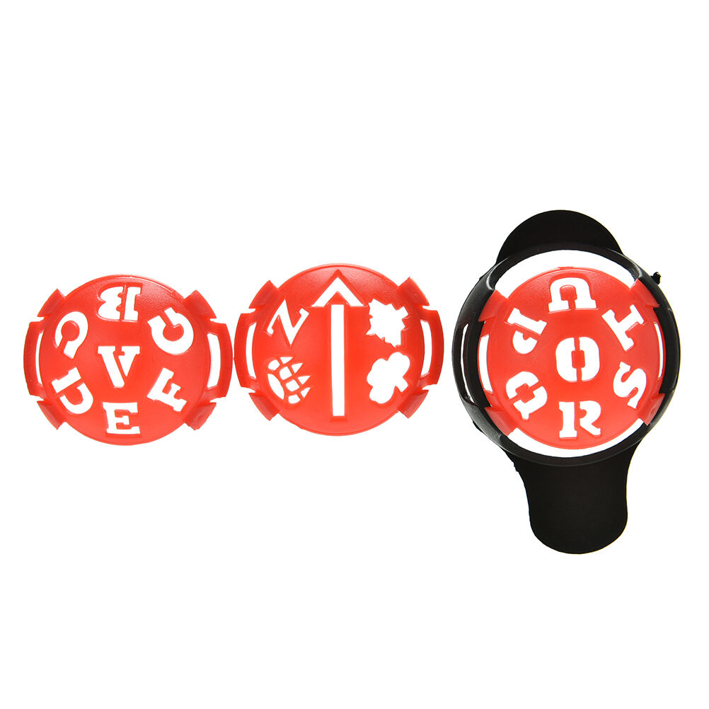 6 in 1 Golf Ball Line Liner Marker Template Drawing Alignment Marks Sign .l8
