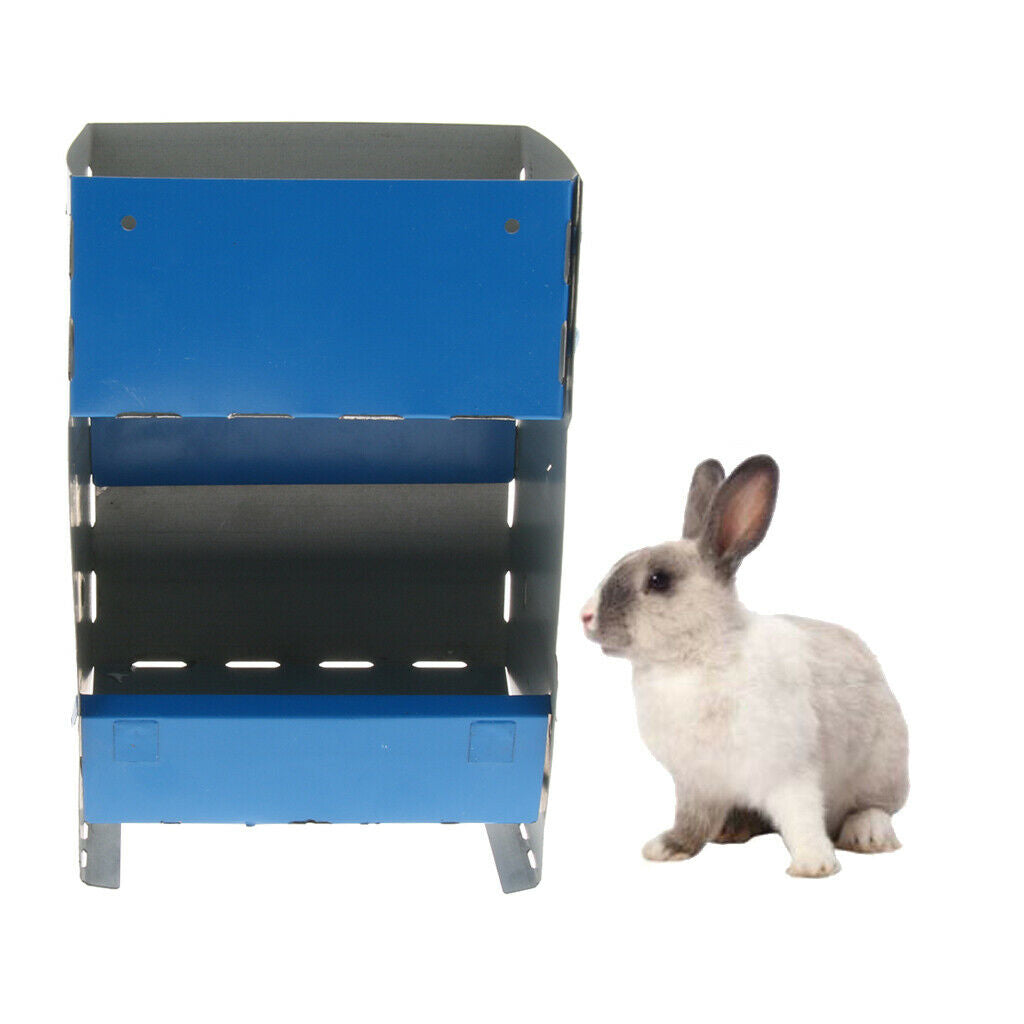 Heavy Duty Iron Hay / Alfalfa Manger Feeder for Cage for Feeding Rabbit Bunny