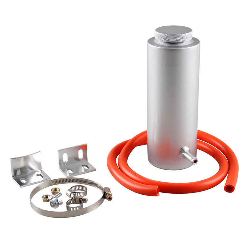 Universal Car 800ML Aluminum Alloy Cooling Pot Auxiliary Water Tank Oil Pipe Kit