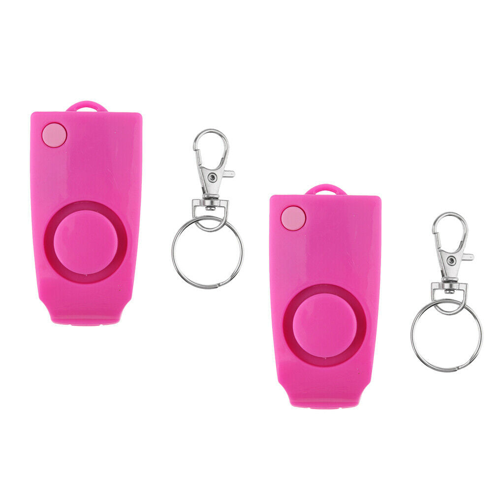 2 Pieces Emergency Self-Protection  Alarm Personal Alarm Keychain