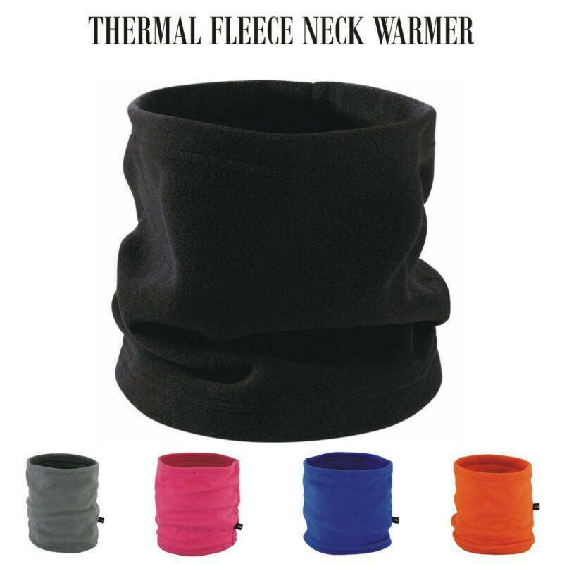 Unisex Neck Warmer Winter Snood Tube Thermal Fleece Motorbike Cycling Walking~