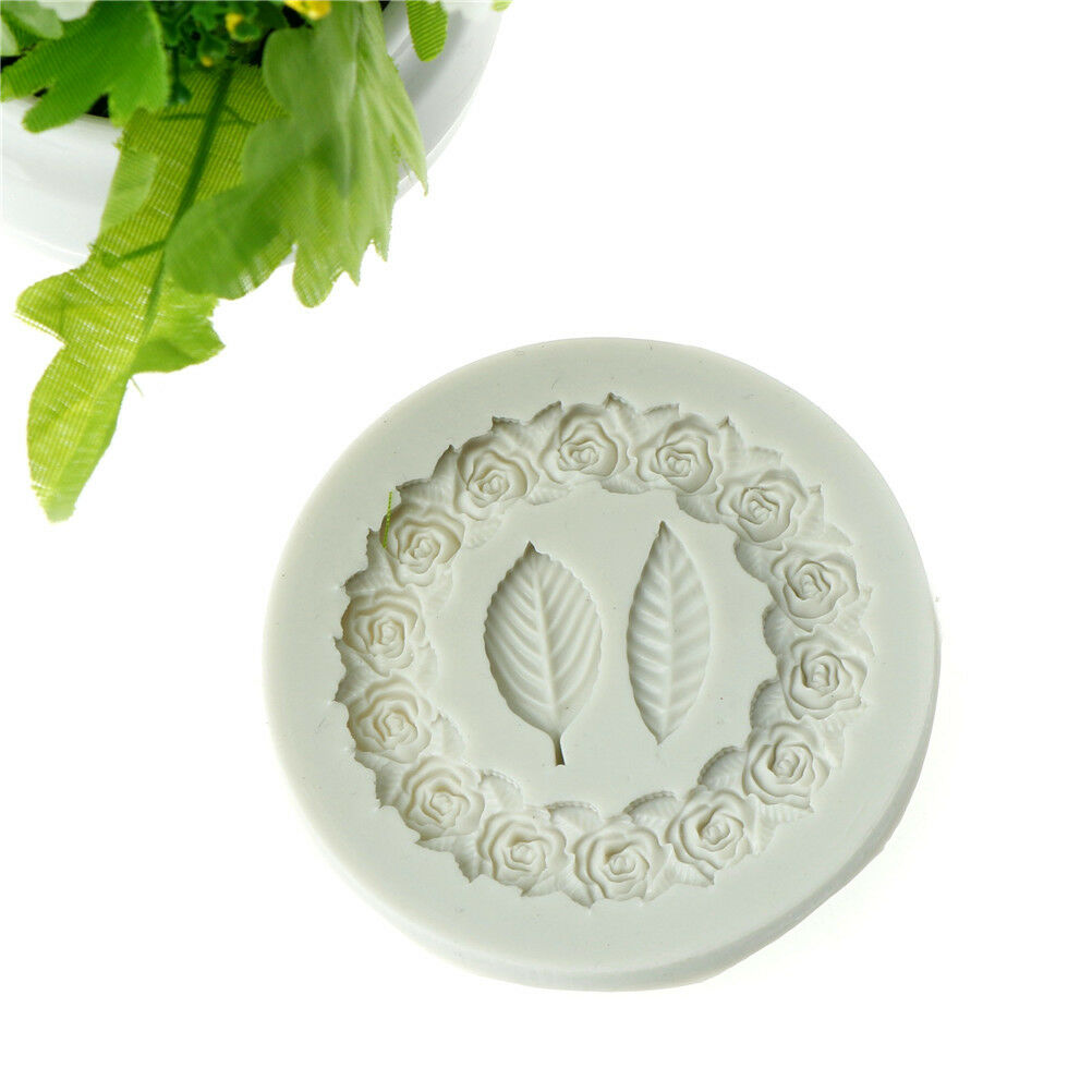 Flower Leaves Silicone mold fondant mold cake decorating tools chocolate m.l8