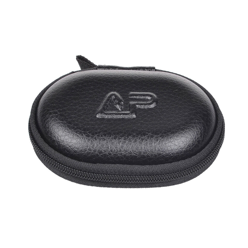 Black PU Leather Portable Bag for Plantronics M50 Bluetooth Headset
