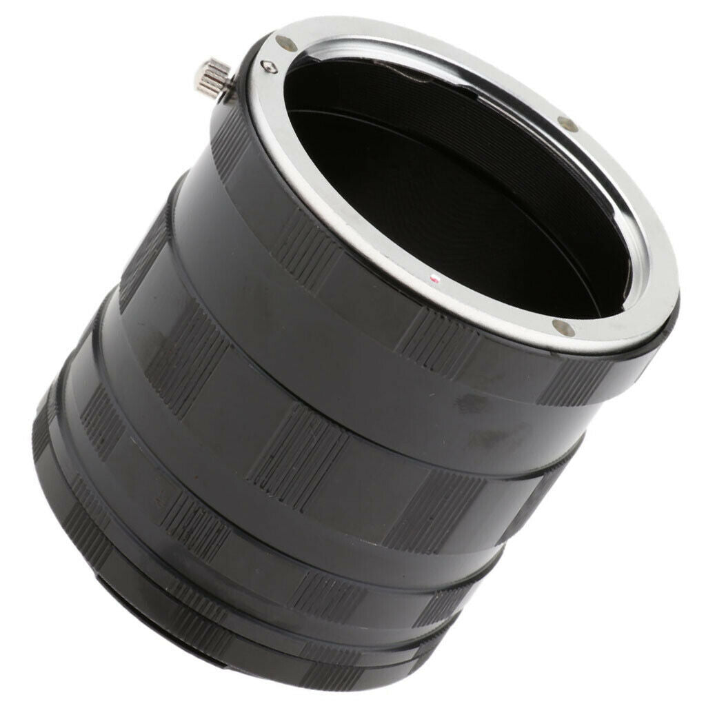 Manual Focus Macro Extension Tube Ring for Canon EF EF-S Lens DSLR Cameras