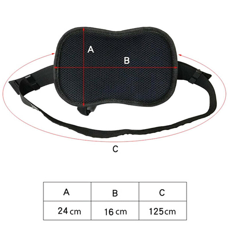 Rear Seat Safety Belt Passenger Non-Slip Strap Motorcycle Back Seat ArmrestY1