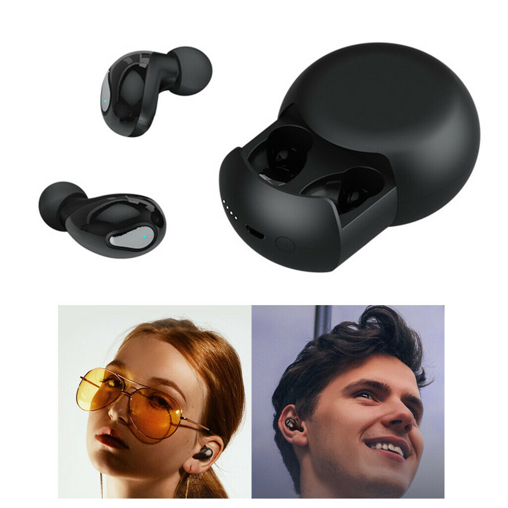 Mini TWS Wireless  Headset Headphones with Micophone + Charging Box