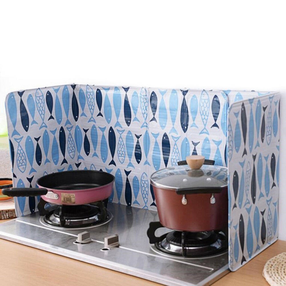 Kitchen anti splatter shield guard cooking frying pan oil splash screen cover.DD