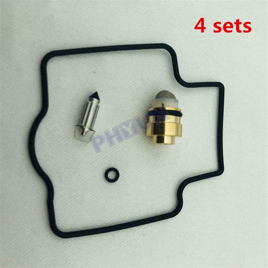 4 Sets Carburetor Repair Kit for Kawasaki Ninja ZX-7 ZX750 ZX-10 ZX-7R ZX-9R 900