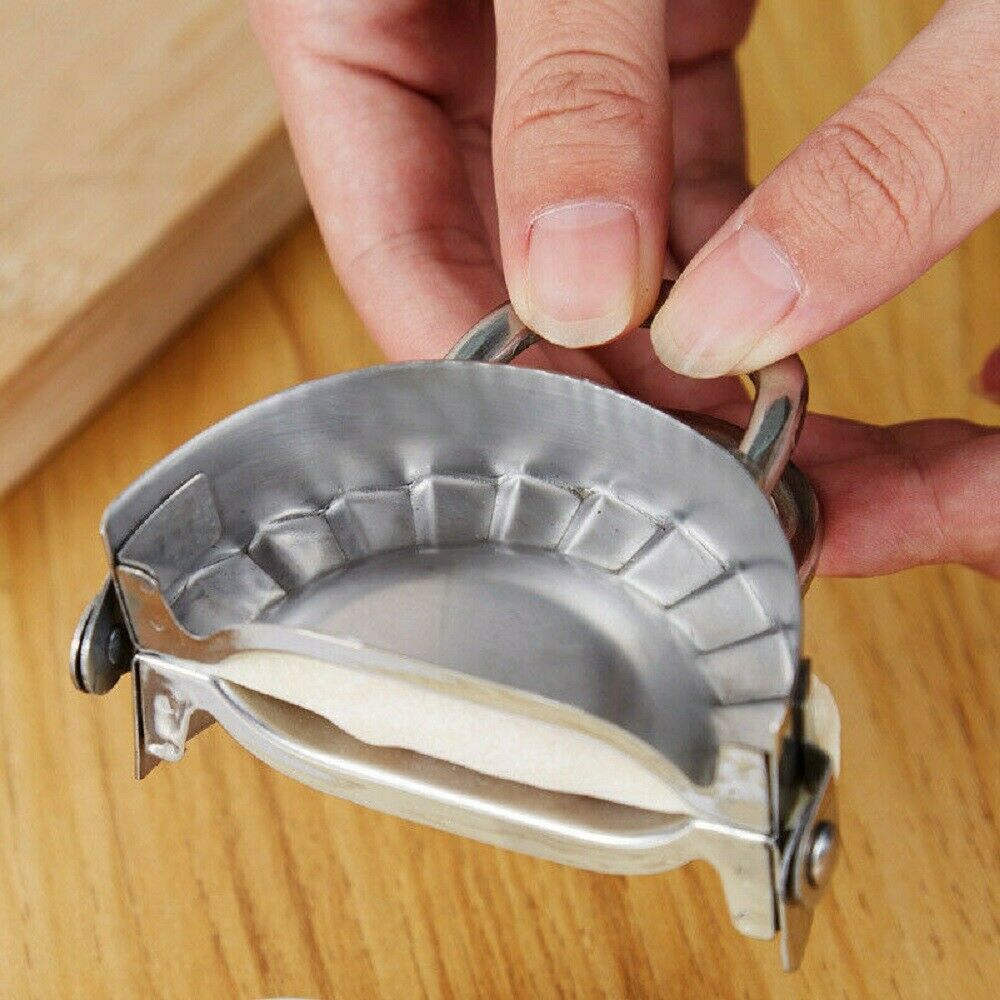 Dumpling Mould Dough Press Mold Maker Cutter Wrapper Stainless Steel KitchenTool