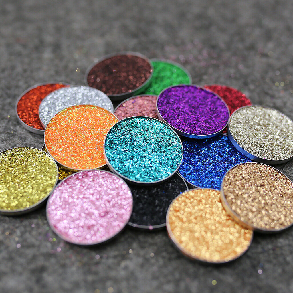 6 Shades  Glitter Matte Eyeshadow Palette Beauty Makeup Cosmetic Kit - #C