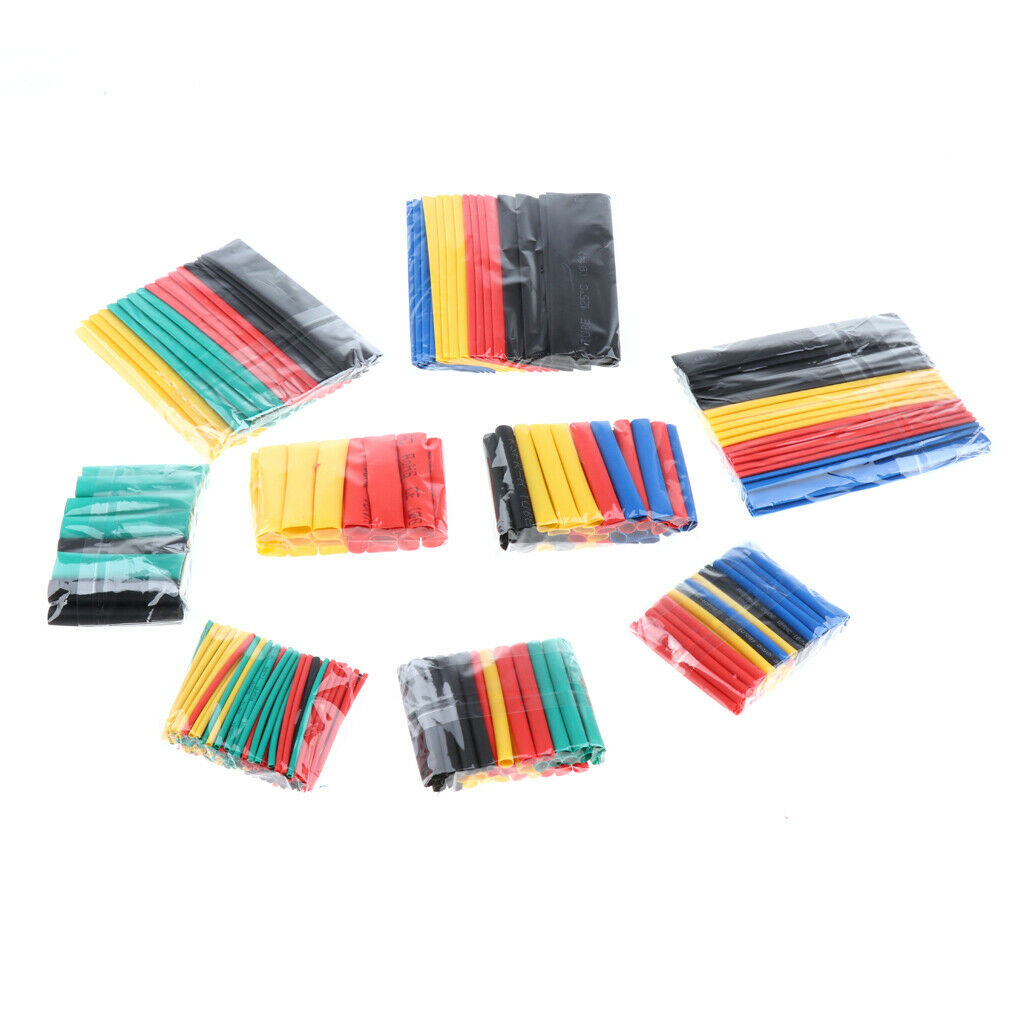 Shrinkable Sheath Insulation Shrink Wrap 2: 1 For 328pcs Wire Cable
