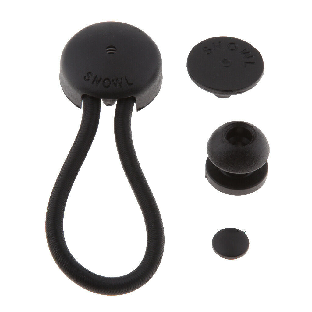 New 3Pcs Universal Boat Cover Tie Down Kit Ball Bungee   Cord Strap
